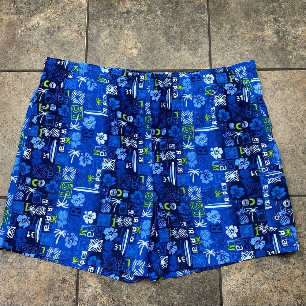 Men’s Sand N Sun Bathing Suit Swim Trunks Size XL